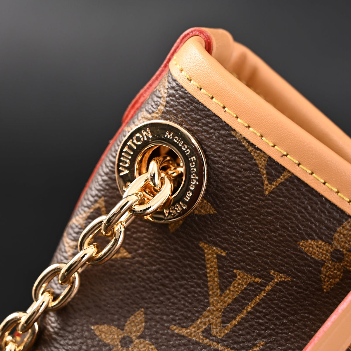Louis Vuitton CarryAll BB Monogram Canvas Shoulder Bag – Classic Brown (M13014)