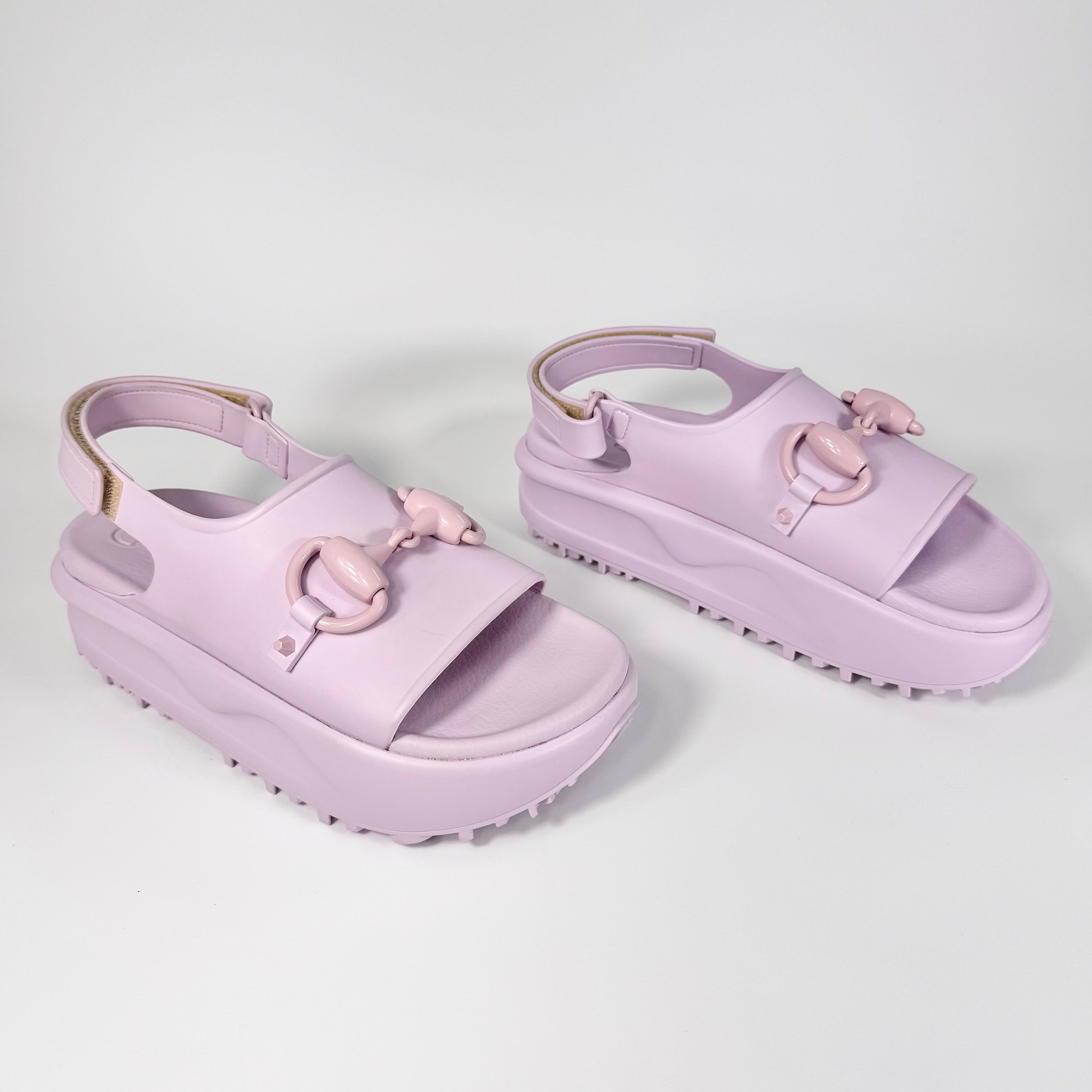 Gucci Horsebit Platform Rubber Sandal - Women’s 7