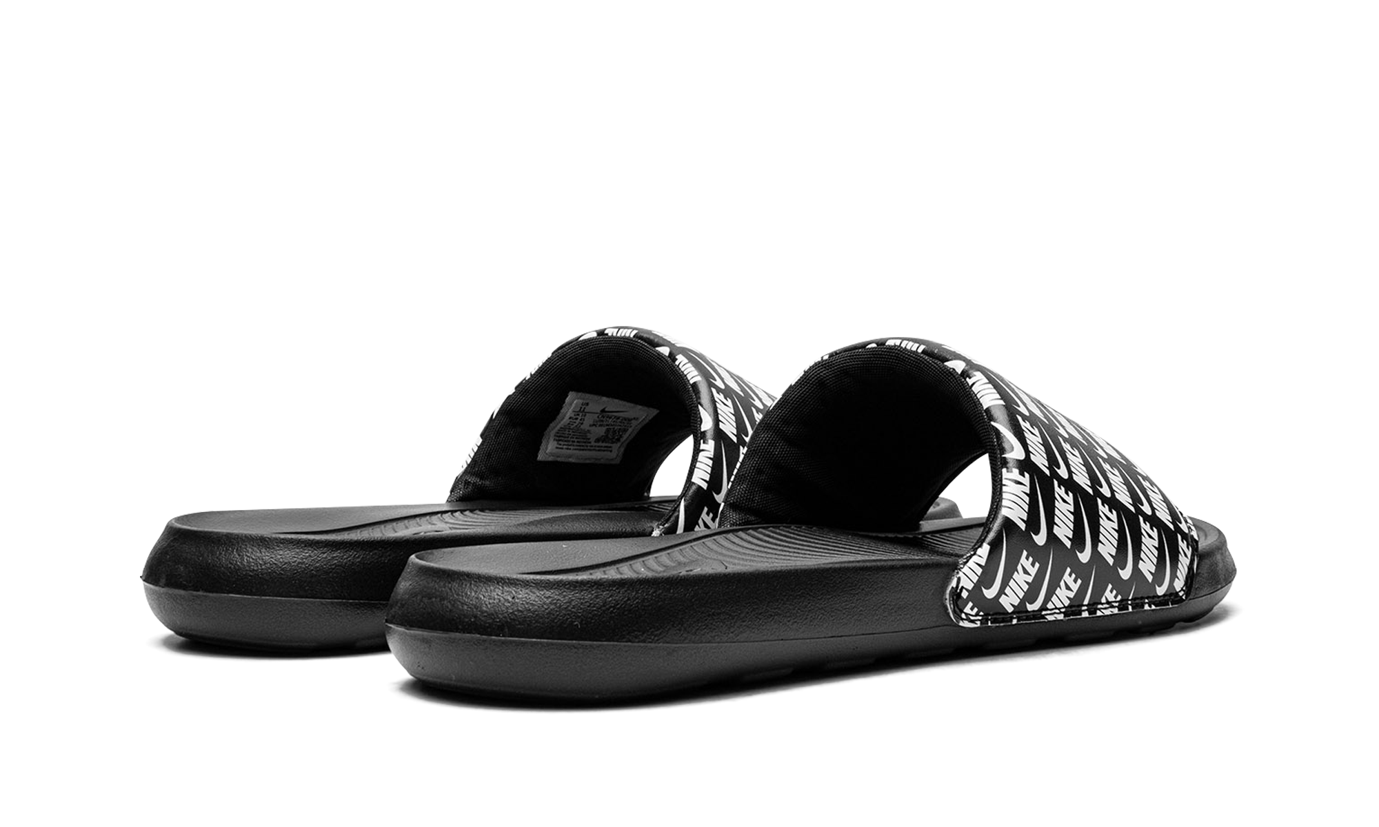 Victori One Slide Print "Repeat Logo - Black" CN9678 006