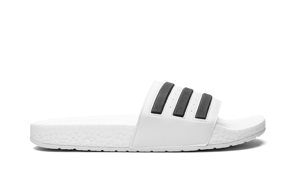 Adilette Boost "White Black Stripes" FY8155