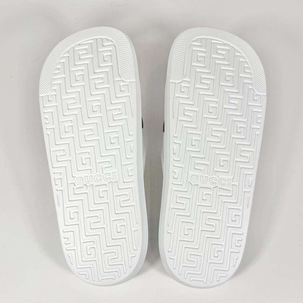 Gucci Web Rubber Pool Slide - Men’s 8.5