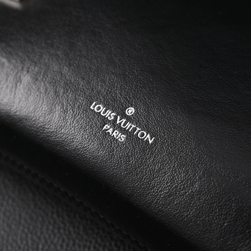 Louis Vuitton Soft Trunk Monogram Black Leather Crossbody Bag