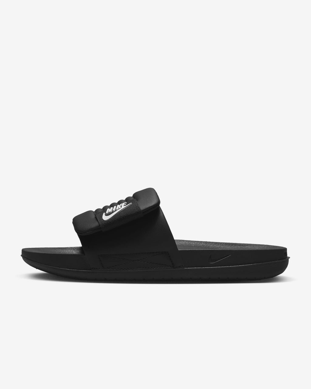Nike Women's Offcourt Adjust Slides - Black / White