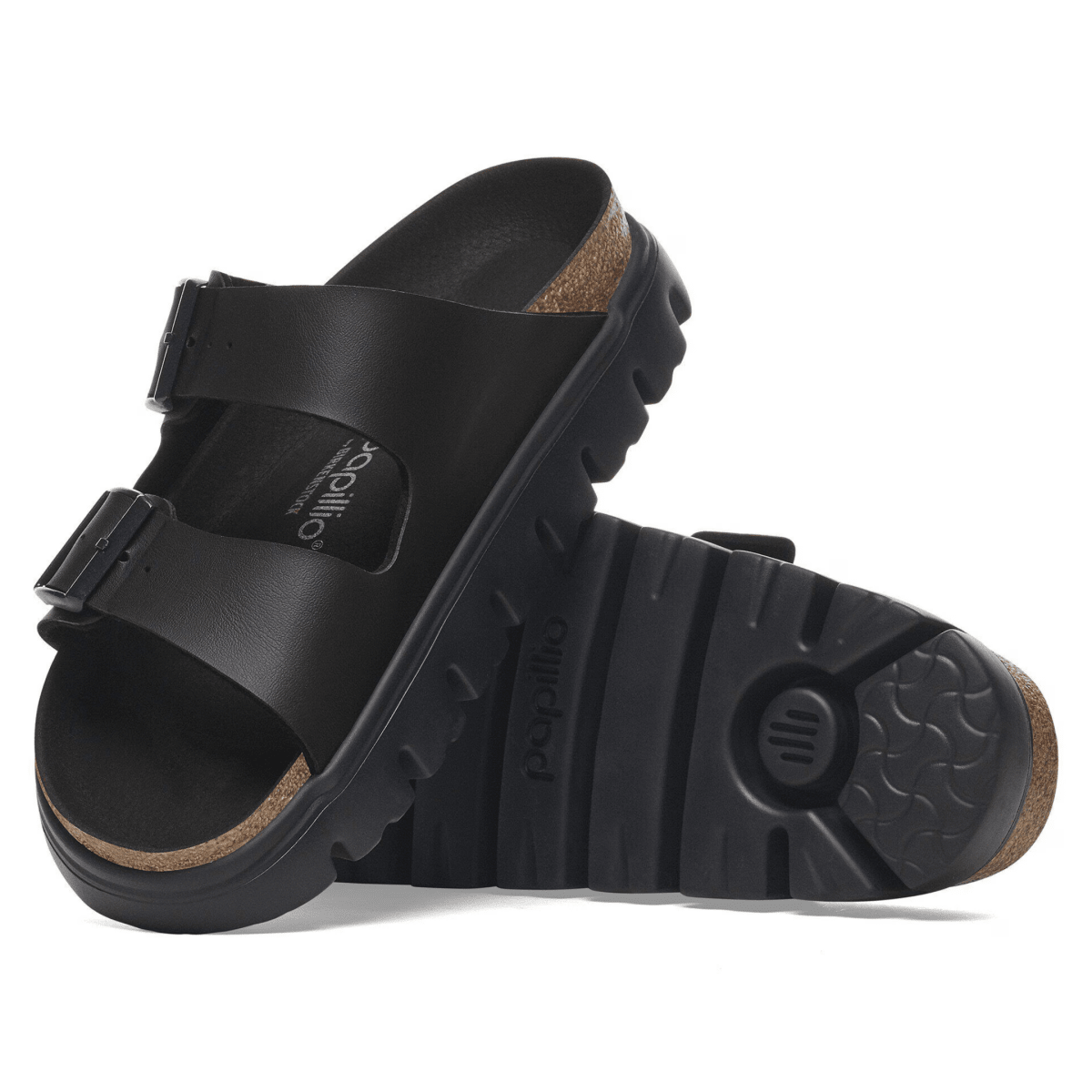 Birkenstock Women's Arizona Chunky Birko-Flor Black/Black