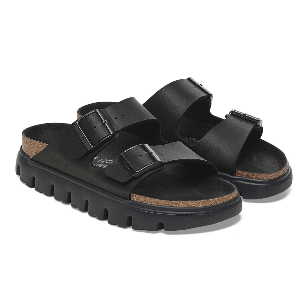 Birkenstock Women's Arizona Chunky Birko-Flor Black/Black
