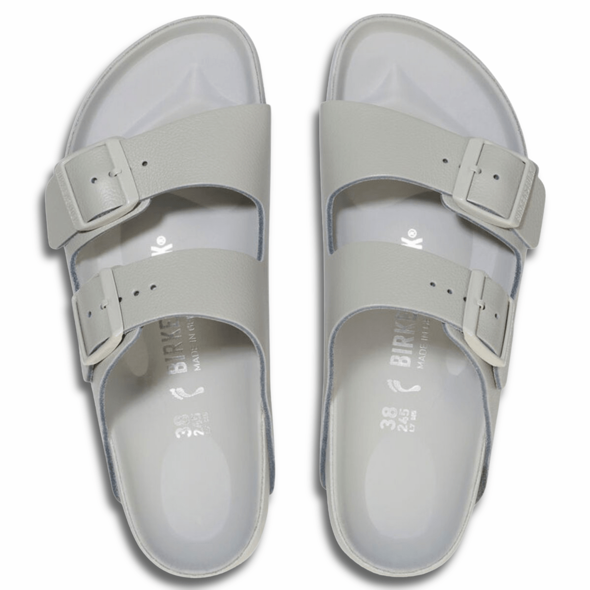 Birkenstock Women's Arizona Exquisite Mineral Grey Leather