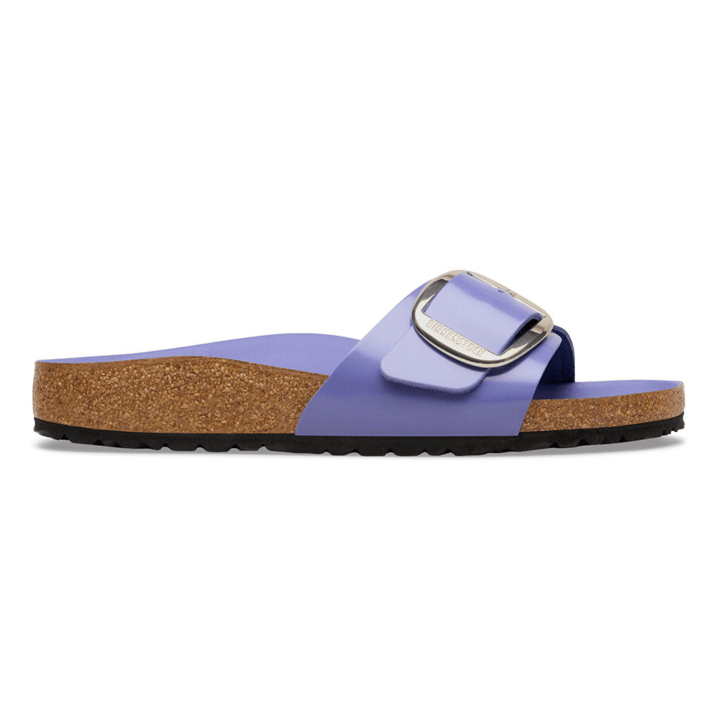 Birkenstock Women's Madrid Big Buckle High-Shine Purple Dusk