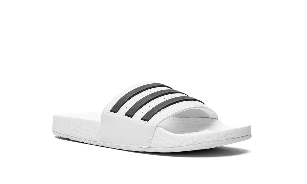 Adilette Boost "White Black Stripes" FY8155